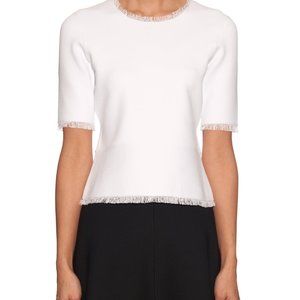 A.L.C. white thick top Large L